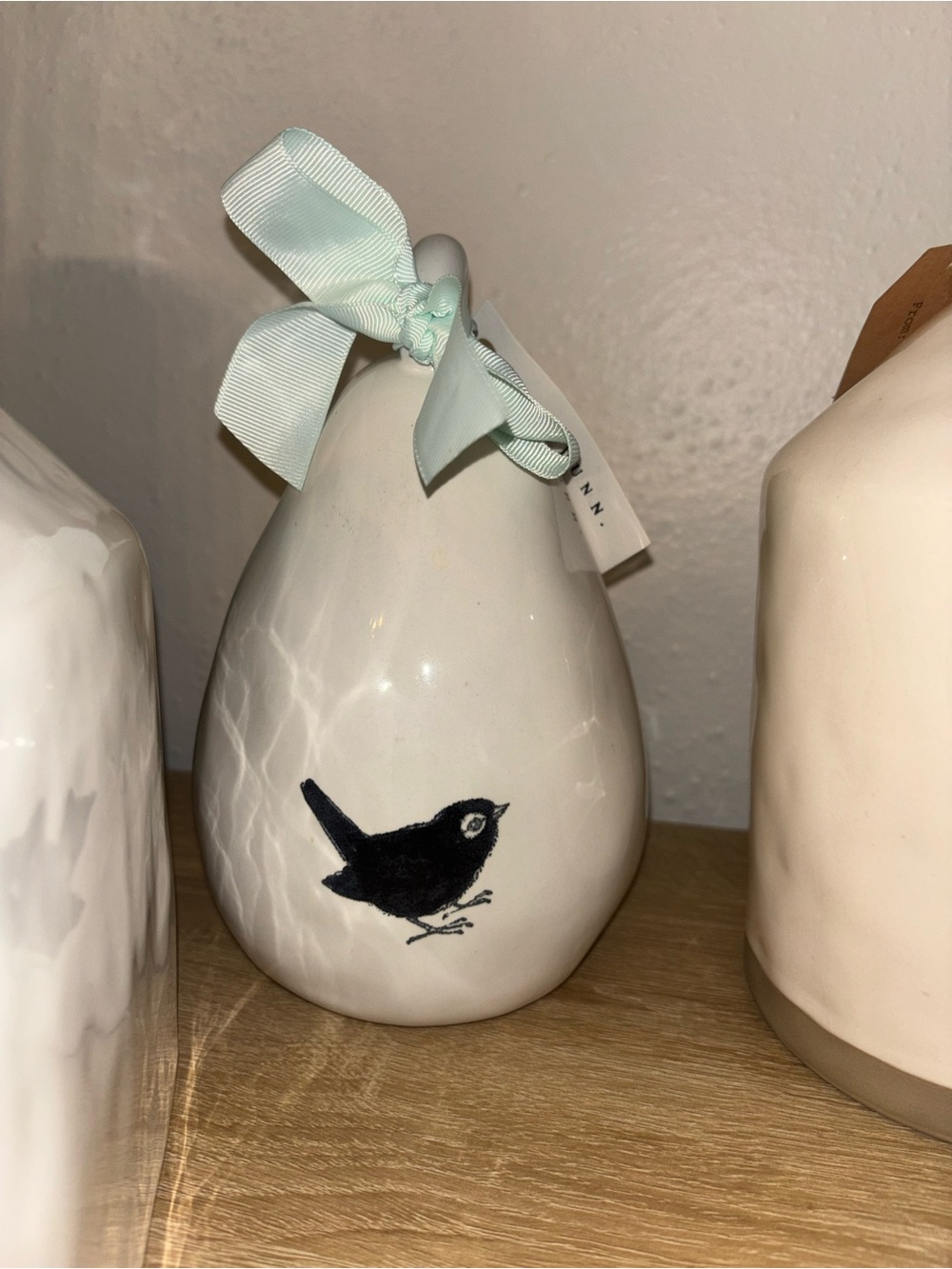 Rae Dunn By Magenta Artisan Collection (FLY, NEST, KNOCK & CHIRP) Birdhouse Lot - Picture 6 of 16